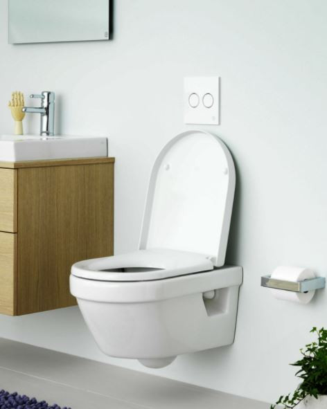 Унитаз подвесной Gustavsberg Hygienic Flush 5G84R001 без сиденья