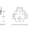 Унитаз подвесной Azario Pavia AZ-2005 безободковый с микролифтом