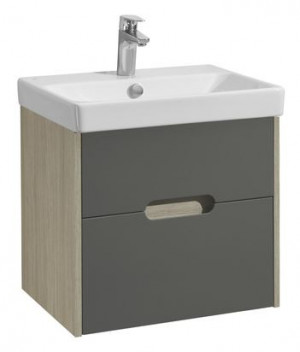 Тумба под раковину Акватон Оливия 55 1A254201OLUG0 грей, дуб ойстер