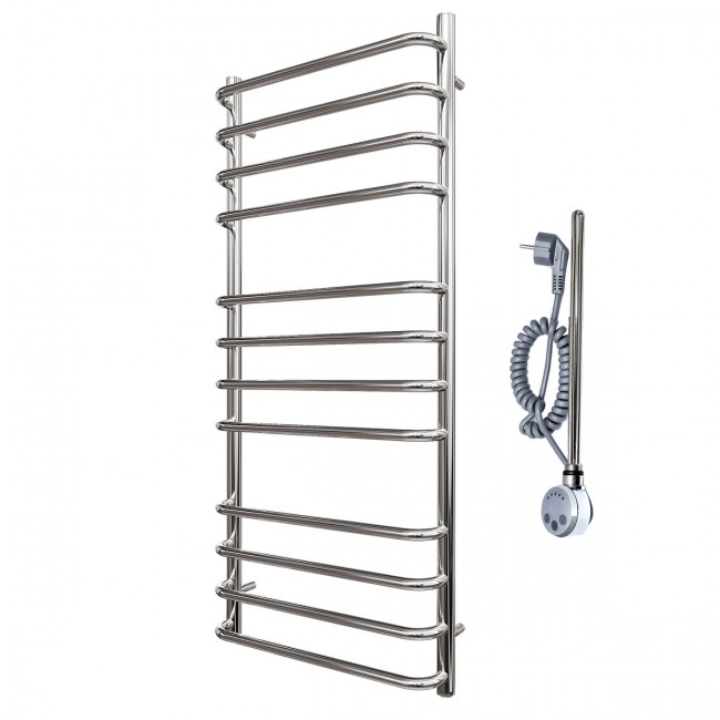 Полотенцесушитель электрический Point Нептун PN09152E П12 500*1200 левый/правый хром