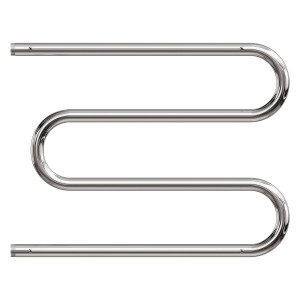 Полотенцесушитель водяной Point PN38665P 600*500 М-образный с полкой хром