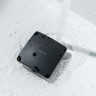 Донный клапан сифона Aquatek AQ6004MB с переливом черный матовый