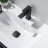 Донный клапан сифона Aquatek AQ6004MB с переливом черный матовый