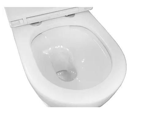 Унитаз подвесной Azario Uno AZ-2380 безободковый с сиденьем микролифт