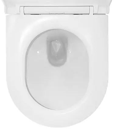 Унитаз подвесной Azario Uno AZ-2380 безободковый с сиденьем микролифт