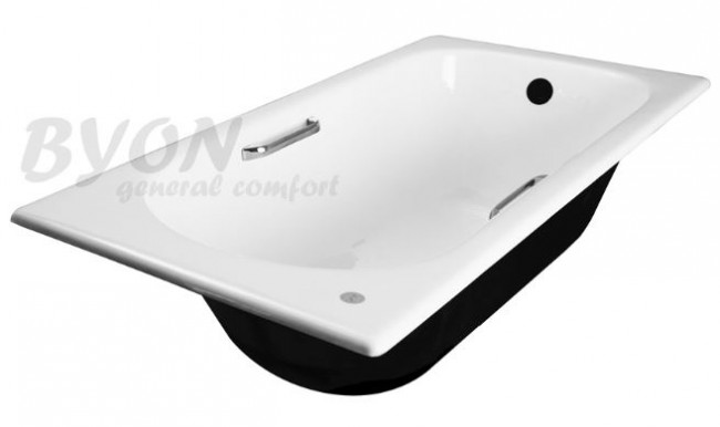 Ванна чугунная Byon B13 150*70 с ручками