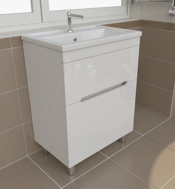 Тумба Emmy Вита 80 с раковиной Фостер vit80fstr2