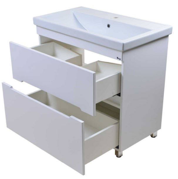 Тумба Emmy Вита 80 с раковиной Фостер vit80fstr2