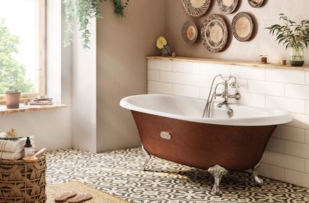 Ванна чугунная Roca Newcast 233650008 170*85 медь