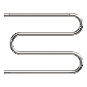 Полотенцесушитель водяной Point PN38666P 600*600 М-образный с полкой хром