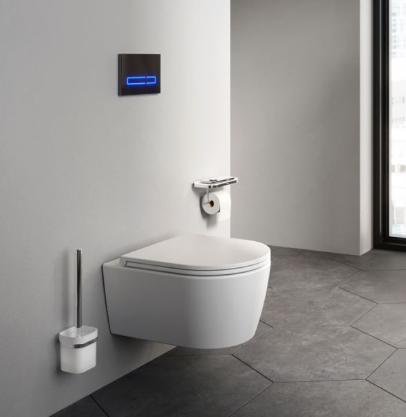 Унитаз подвесной Am.Pm Func FlashClean C8F1700MWSC безободковый с микролифтом белый матовый