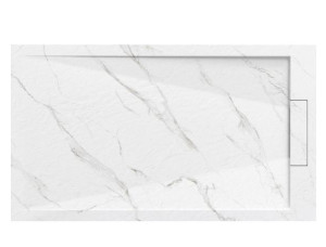 Поддон из искусственного камня Esbano ESP-LM128CB 120*80 белый мрамор