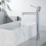 Смеситель Vincea Desire VBF-1D2CH для раковины высокий хром