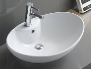 Раковина CeramaLux 7025 66,5*44 накладная