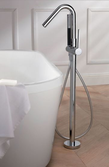 Смеситель Jacob Delafon Stillness E97344-CP для ванны напольный