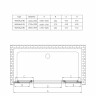 Душевая дверь Vincea Alpha 180 VDS-3AL2180MT текстурное