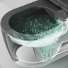 Унитаз подвесной Am.Pm Func FlashClean C8F1700MBSC безободковый с микролифтом черный матовый