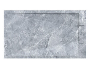 Поддон из искусственного камня Esbano ESP-LM128VG 120*80 серый мрамор