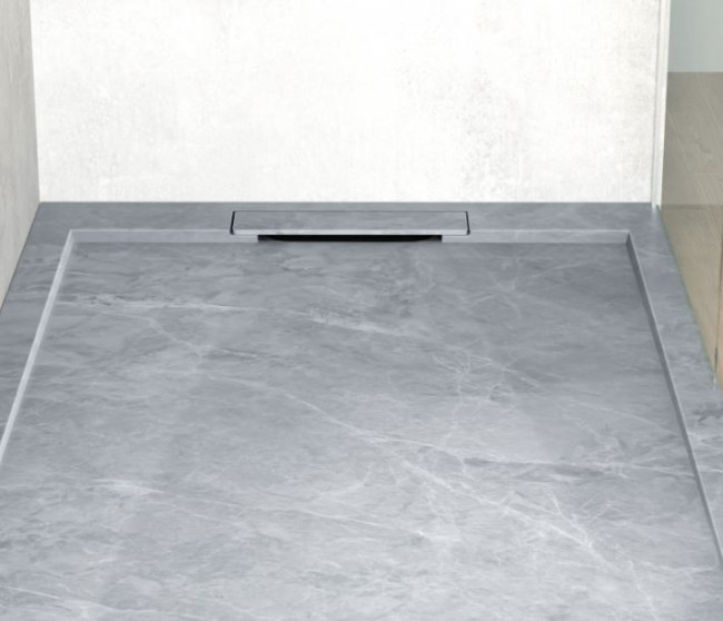 Поддон из искусственного камня Esbano ESP-LM128VG 120*80 серый мрамор