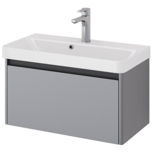 Тумба под раковину Dreja Luxury 70 99.2012 серый базальт