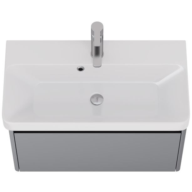 Тумба под раковину Dreja Luxury 70 99.2012 серый базальт