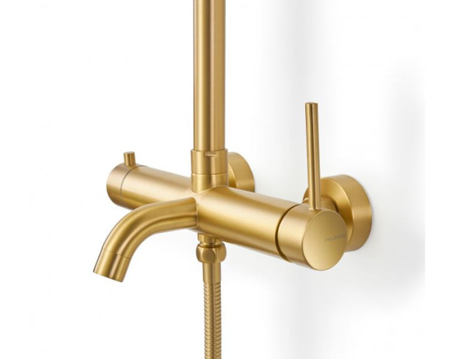 Душевая система Milacio Ultra MCU.151.GD брашированное золото