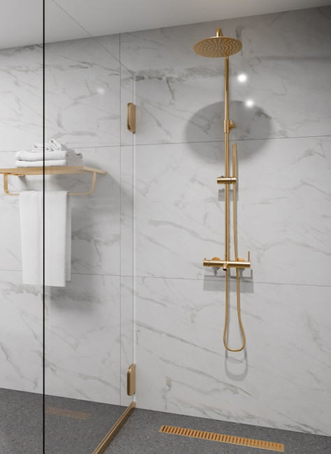 Душевая система Milacio Ultra MCU.151.GD брашированное золото