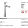 Смеситель Jacob Delafon Singulier E10861-CP для раковины