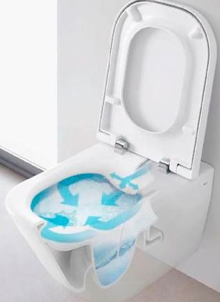 Комплект инсталляции Roca с унитазом The Gap Round Rimless 893105000