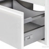 Комплект тумба Акватон Римини NEW 60 белый глянец с раковиной Victoria-N Unik 60 1A2266K1RN010