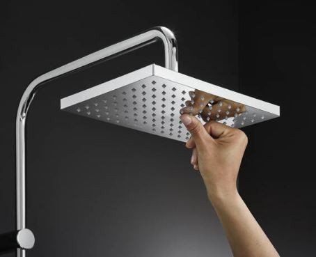 Душевая система Hansgrohe Vernis Shape Showerpipe 230 1jet 26286000 с термостатом