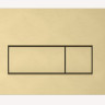 Клавиша смыва VitrA Root Square 740-2325 золото шлифованное