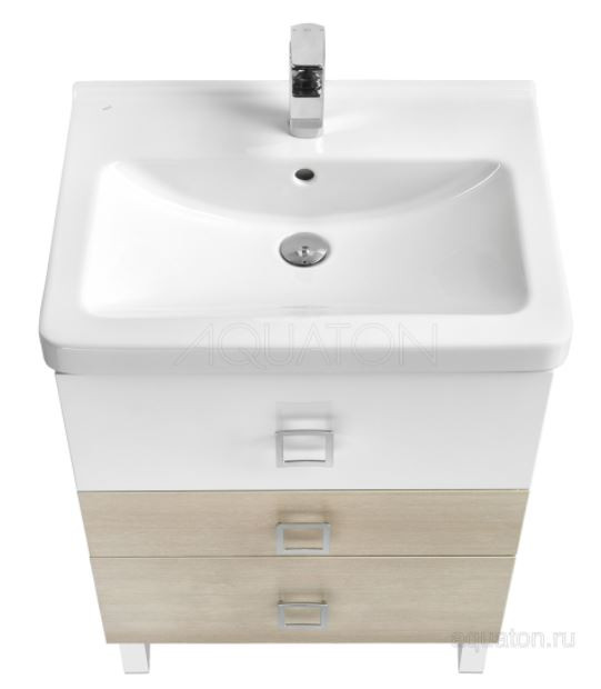 Тумба под раковину Акватон Стамбул 65 М 1A145801ST590 сосна ларедо
