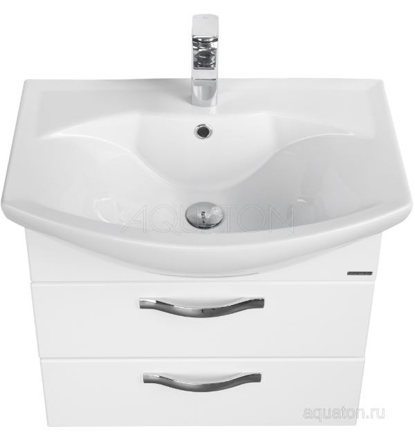Тумба под раковину Акватон Ария 50 М 1A140001AA010 белая