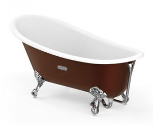 Ванна чугунная Roca Carmen 234250008 160*80 медь