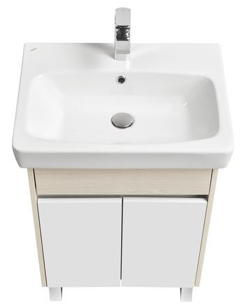 Тумба под раковину Акватон Верди PRO 60 Н 1A207701VDAV0 белая ясень фабрик