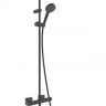 Душевая система Hansgrohe Vernis Shape Showerpipe 230 1jet 26286670 с термостатом черный матовый