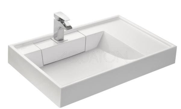 Раковина Акватон Рейн 80 1A72113KRW010 для установки над стиральной машиной