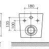 Унитаз подвесной Ceramicanova Union Торнадо CN4009TMB безободковый с микролифтом черный матовый