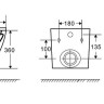Унитаз подвесной Azario Grado AZ-0046-UQ1 смыв Торнадо безободковый с микролифтом