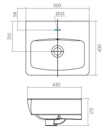 Раковина Santek Нео 50 1WH302184