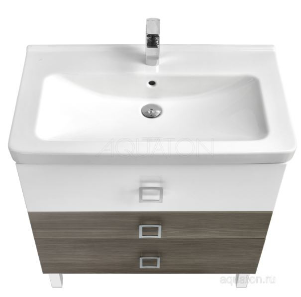 Тумба под раковину Акватон Стамбул 85 М 1A145901ST580 лиственница
