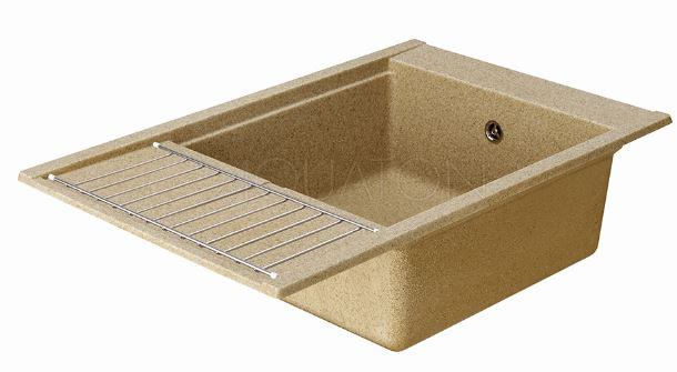 Мойка для кухни Акватон Делия 78 1A715132DE220 песочная