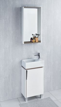 Зеркало Акватон Бэлла 1A221702BBAZ0 белый джарра