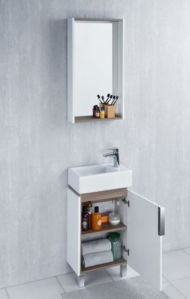 Зеркало Акватон Бэлла 1A221702BBAZ0 белый джарра