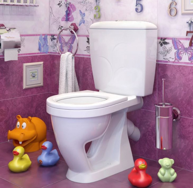 Унитаз-компакт Оскольская Керамика Детский Стандарт 47901130022