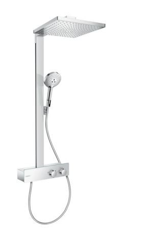 Душевая система Hansgrohe Raindance E Showerpipe 300 1jet с ShowerTablet 350 27361000 с термостатом