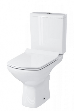 Унитаз-компакт Cersanit Carina New Clean On Slim Lift 011 KO-CAR011-3/5-COn-S-DL