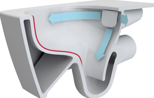 Унитаз подвесной VitrA Sento 7748B003-0075 безободковый без сиденья