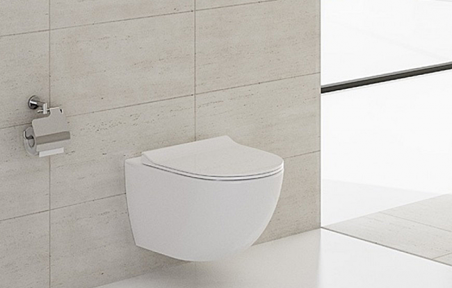 Унитаз подвесной VitrA Sento 7748B003-0075 безободковый без сиденья